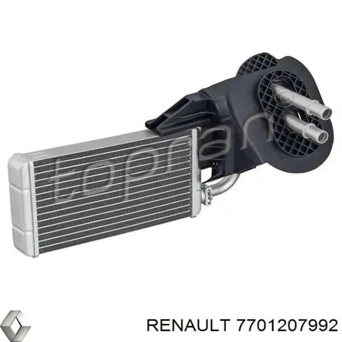 Radiador de calefacción Renault (RVI) 7701207992 precio, desde 56,63 EUR