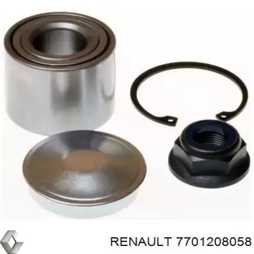 Comprar 7701208058 Renault (RVI) Cojinete de rueda trasero