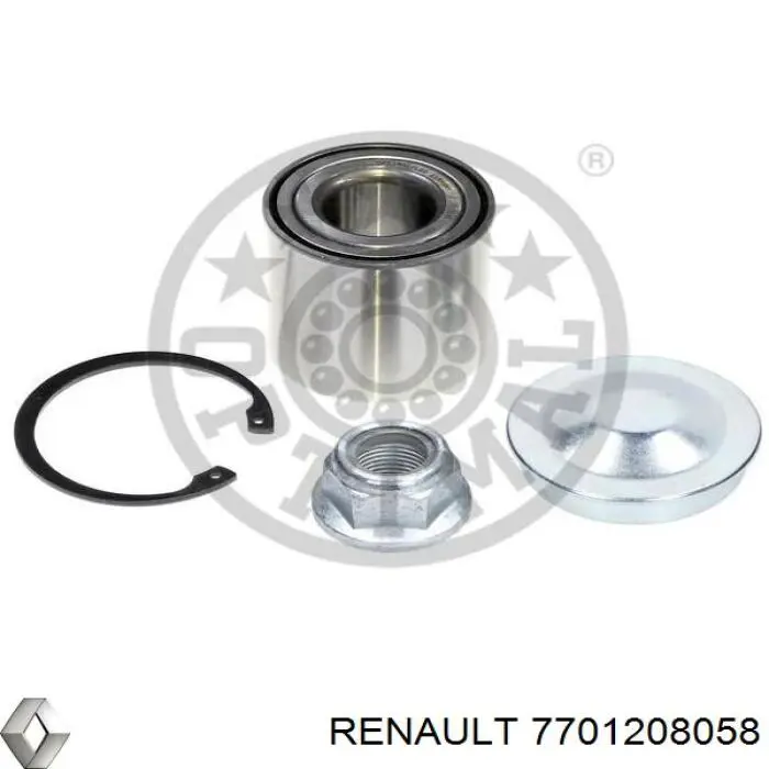Cojinete de cubo delantero Renault (RVI) 7701208058 precio, desde 24,64 EUR