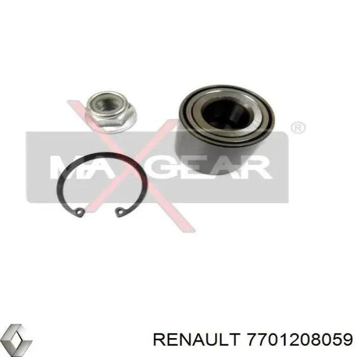 Comprar 7701208059 Renault (RVI) Cojinete de rueda trasero