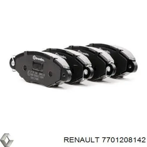 Pastillas freno delanteras Renault (RVI) 7701208142 precio, desde 21,59 EUR