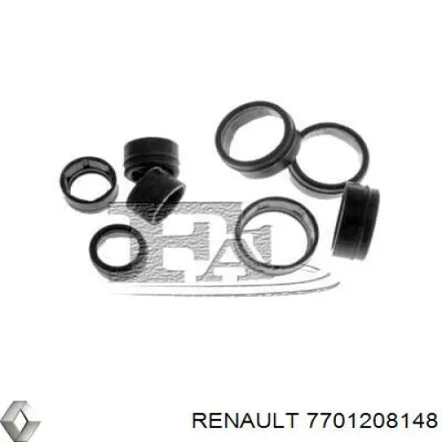 Anillo de sellado de tubería de aire acondicionado Renault (RVI) 7701208148