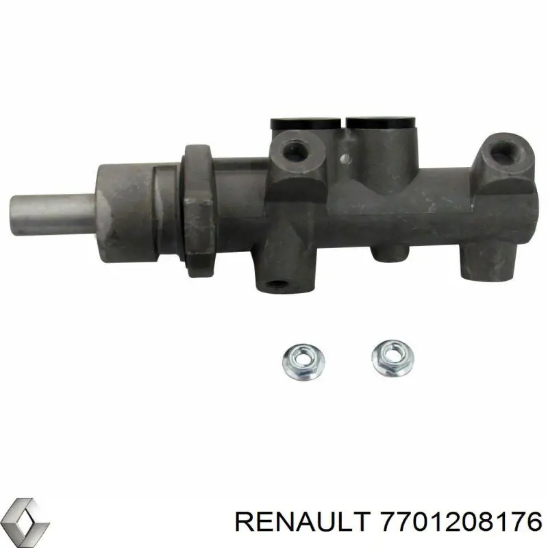 Cilindro maestro de frenos 7701208176 Renault (RVI)