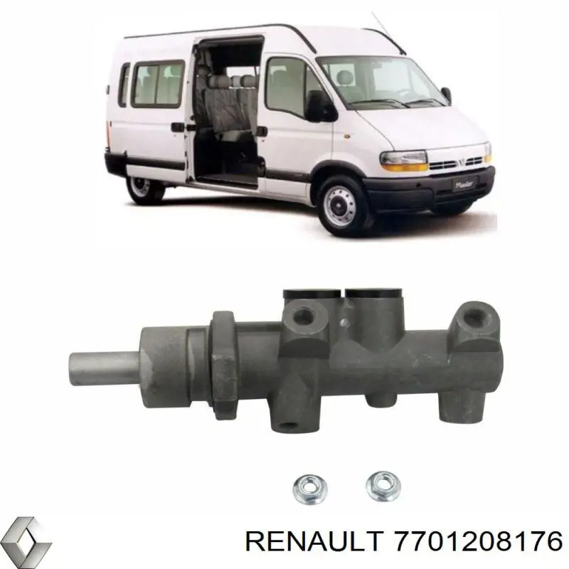 Cilindro principal de freno Renault (RVI) 7701208176