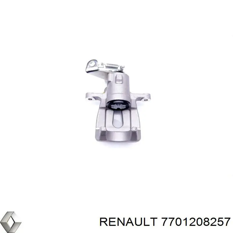 Pinza de freno trasera derecha 7701208257 Renault (RVI)