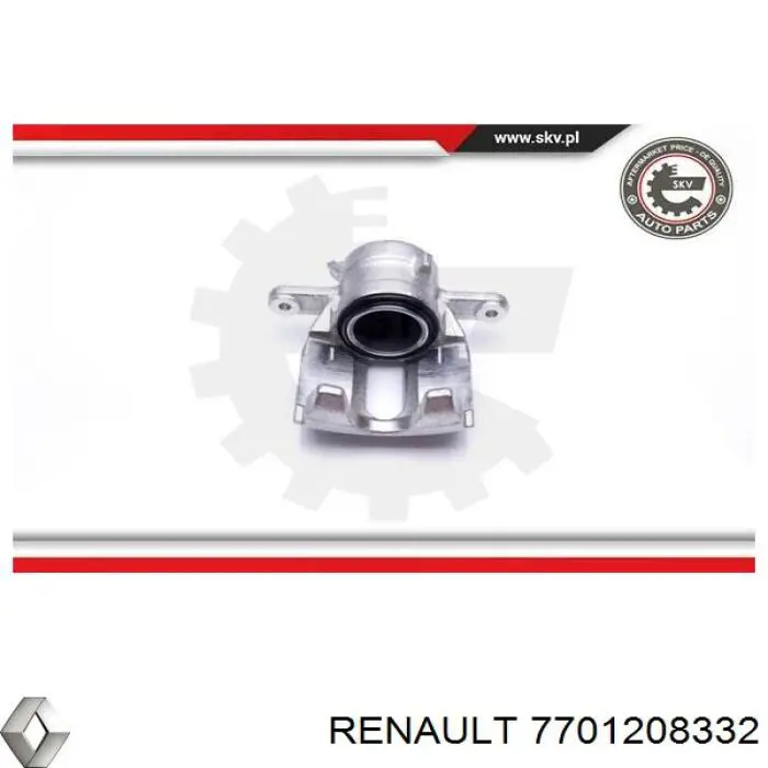 Comprar 7701208332 Renault (RVI) Pinza de freno delantera izquierda