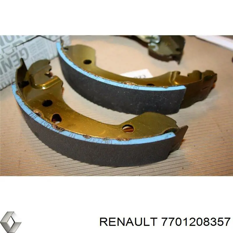 Zapatas de freno de tambor traseras Renault (RVI) 7701208357 precio, desde 30,83 EUR