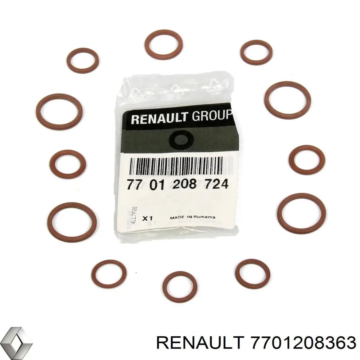 Kit de reparación de compresor, aire acondicionado para Renault LOGAN (LS)