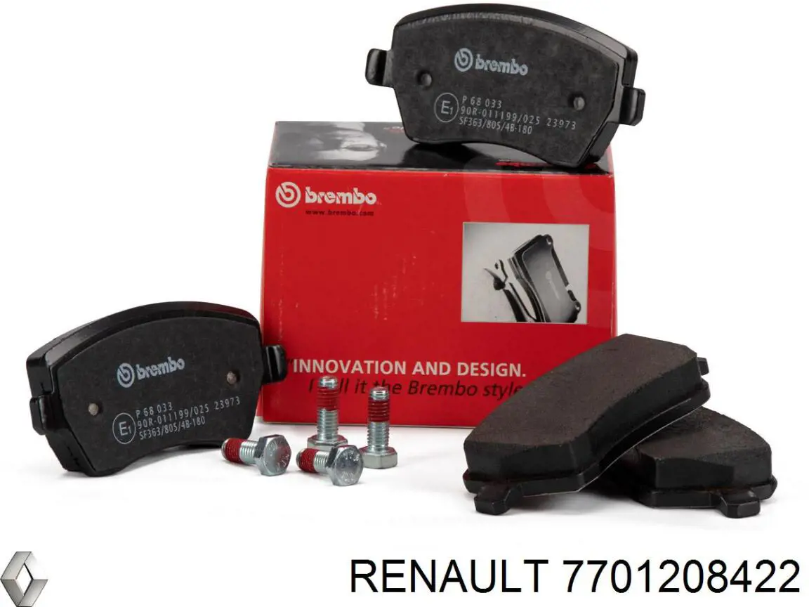 Pastillas freno delanteras Renault (RVI) 7701208422 precio, desde 18,75 EUR
