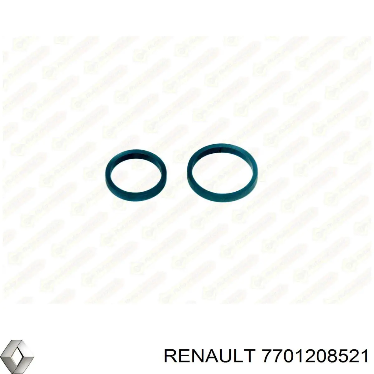 Junta de brida de sistema derefrigeración para Renault Fluence (L3)