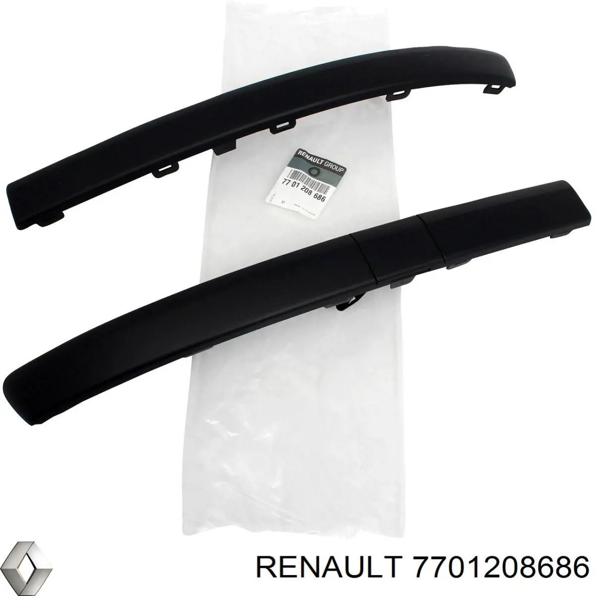 Comprar 7701208686 Renault (RVI) Protector para parachoques