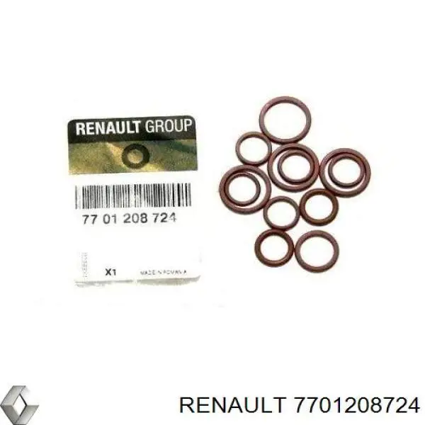 Comprar 7701208724 Renault (RVI) Anillo de sellado de tubería de aire acondicionado