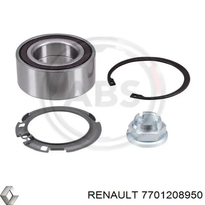 Cojinete de rueda delantero Renault (RVI) 7701208950 precio, desde 32,97 EUR
