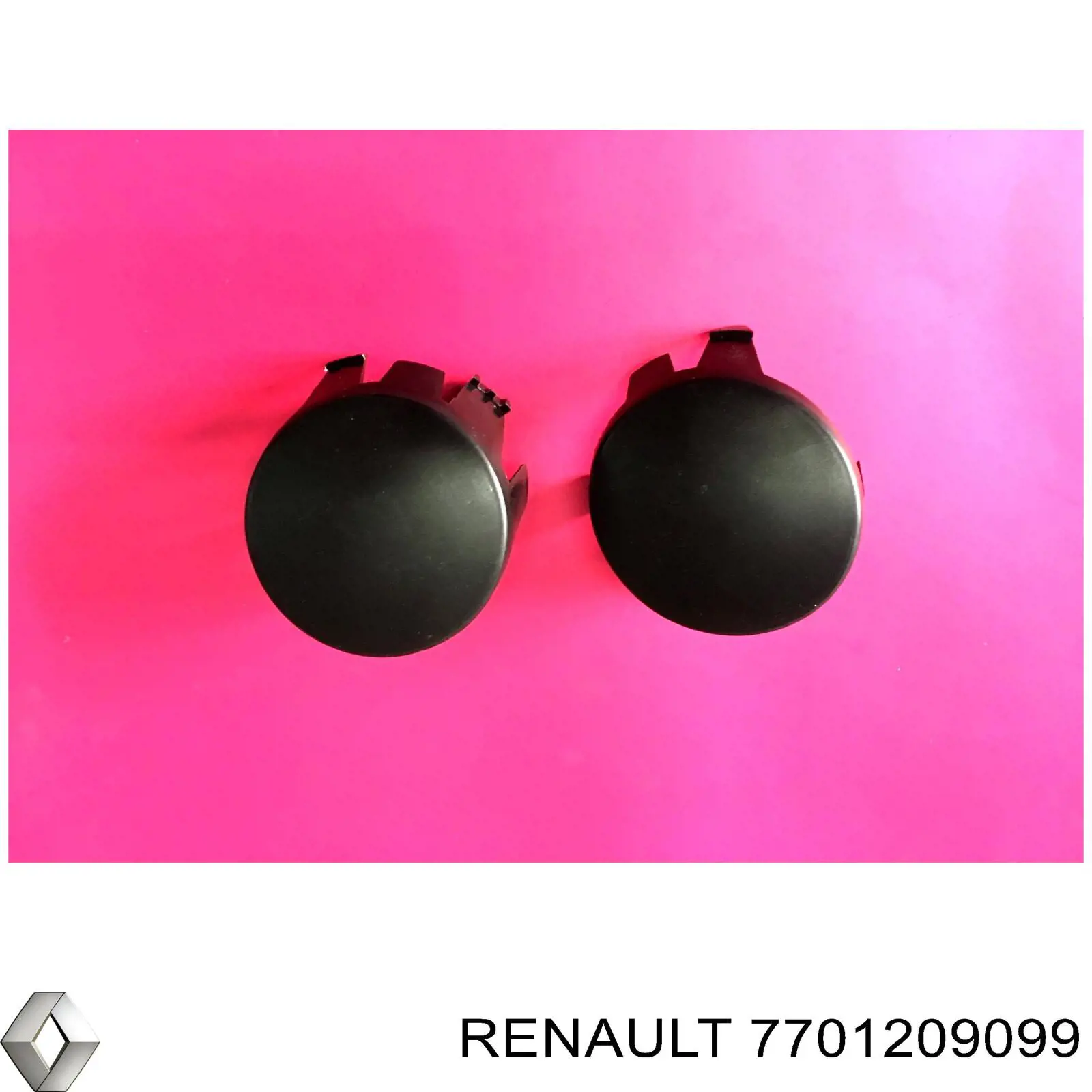 Rejilla de antinieblas, parachoques delantero para Renault Clio (LB0, LB1, LB2)