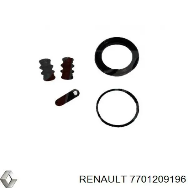 Kit de reparación, pinza de freno delantero Renault (RVI) 7701209196 precio, desde 7,10 EUR