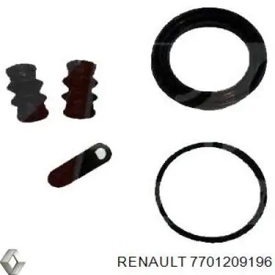 Comprar 7701209196 Renault (RVI) Kit de reparación de pinzas de freno