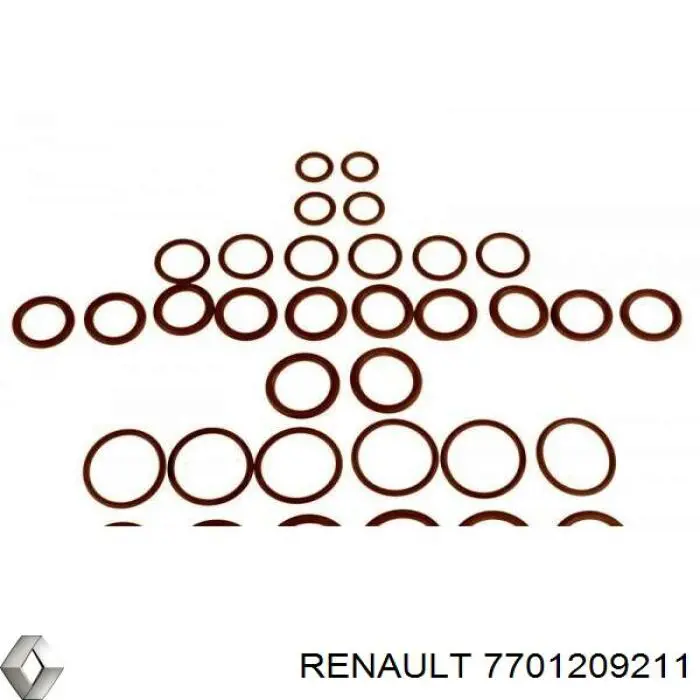 Comprar 7701209211 Renault (RVI) Anillo de sellado de tubería de aire acondicionado
