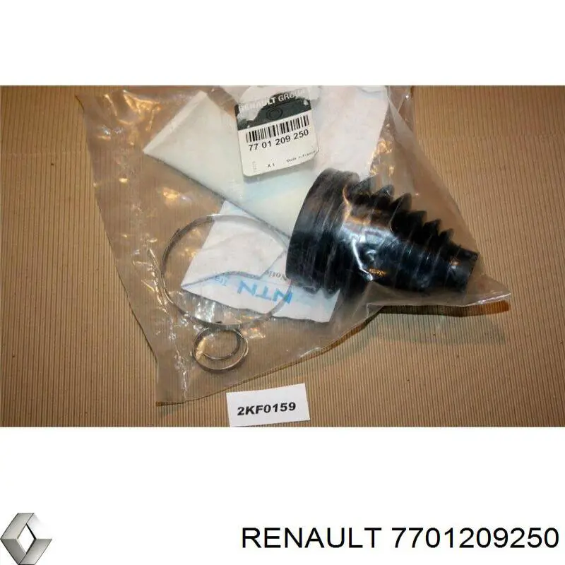 7701209250 Renault (RVI) fuelle, árbol de transmisión delantero exterior