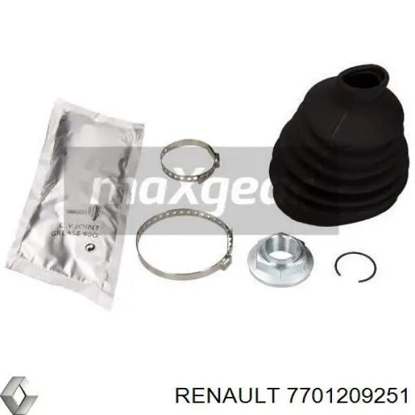 Comprar 7701209251 Renault (RVI) Fuelle de palier delantero exterior