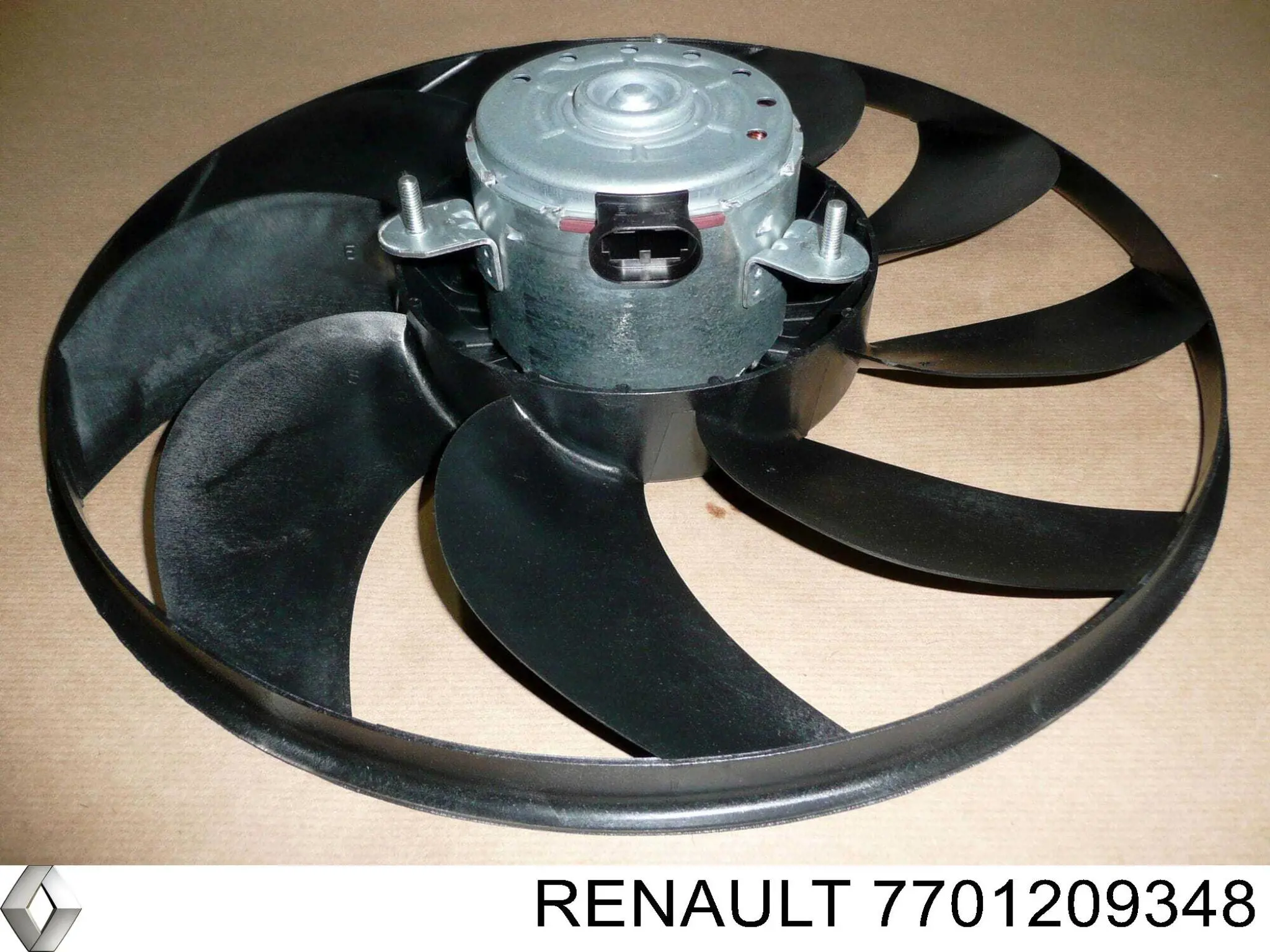7701209348 Renault (RVI) rodete ventilador, refrigeración de motor izquierdo