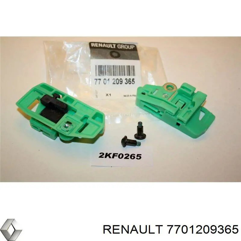 Patín del elevalunas delantero Renault (RVI) 7701209365 precio, desde 14,99 EUR