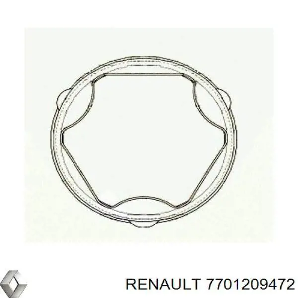 Fuelle transmisión delantero exterior Renault (RVI) 7701209472 precio, desde 11,47 EUR