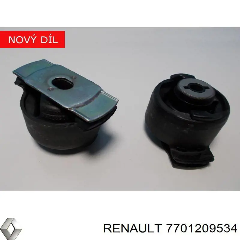 Silentblock del subchasis trasero Renault (RVI) 7701209534 precio, desde 29,51 EUR