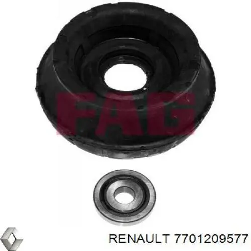 Soporte del amortiguador delantero Renault (RVI) 7701209577 precio, desde 38,59 EUR