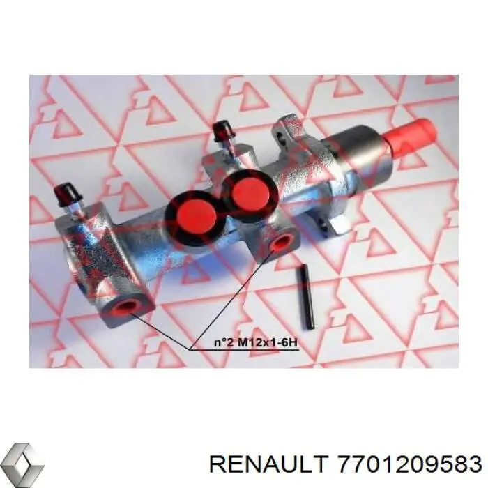 Comprar 7701209583 Renault (RVI) Cilindro maestro de frenos