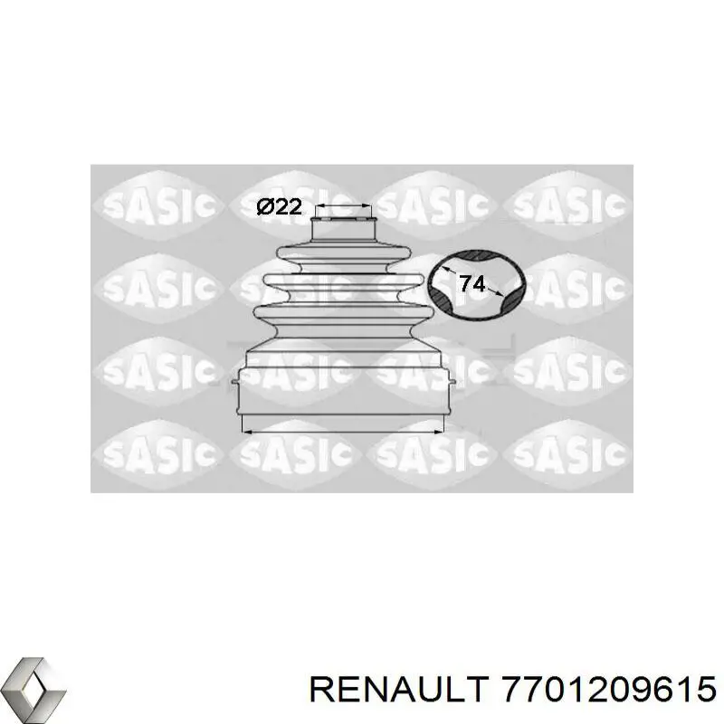 Comprar 3M514A084KB Ford Fuelle de semieje delantero interior