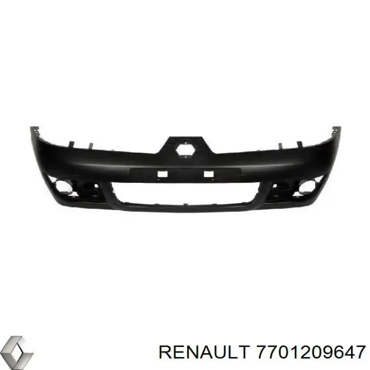 7701209647 Renault (RVI) Paragolpes delantero