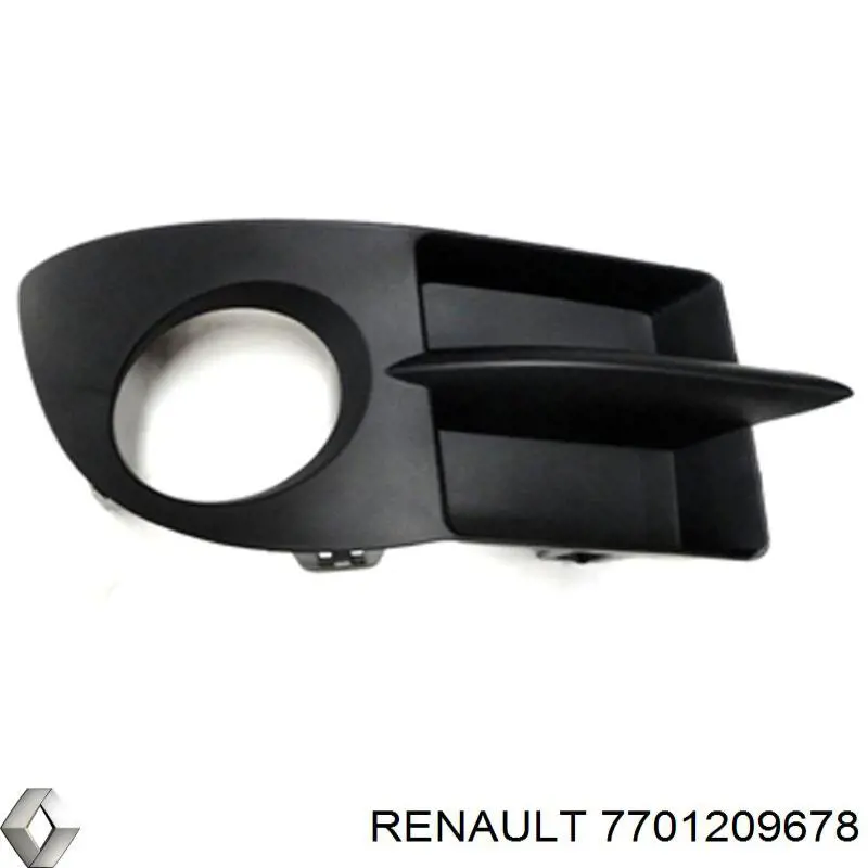 Rejilla, parachoques delantero Renault Clio SYMBOL (LB0, LB1, LB2)