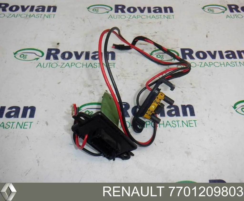 7701209803 Renault (RVI) resitencia, ventilador habitáculo