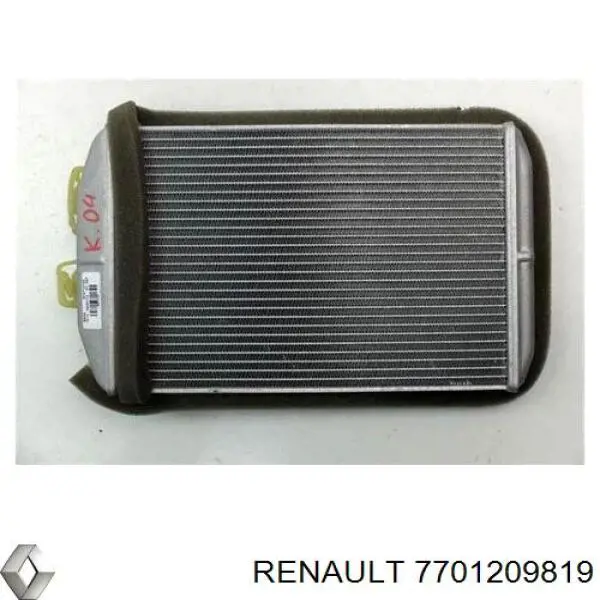 Radiador de calefacción Renault Master 3 FV, JV