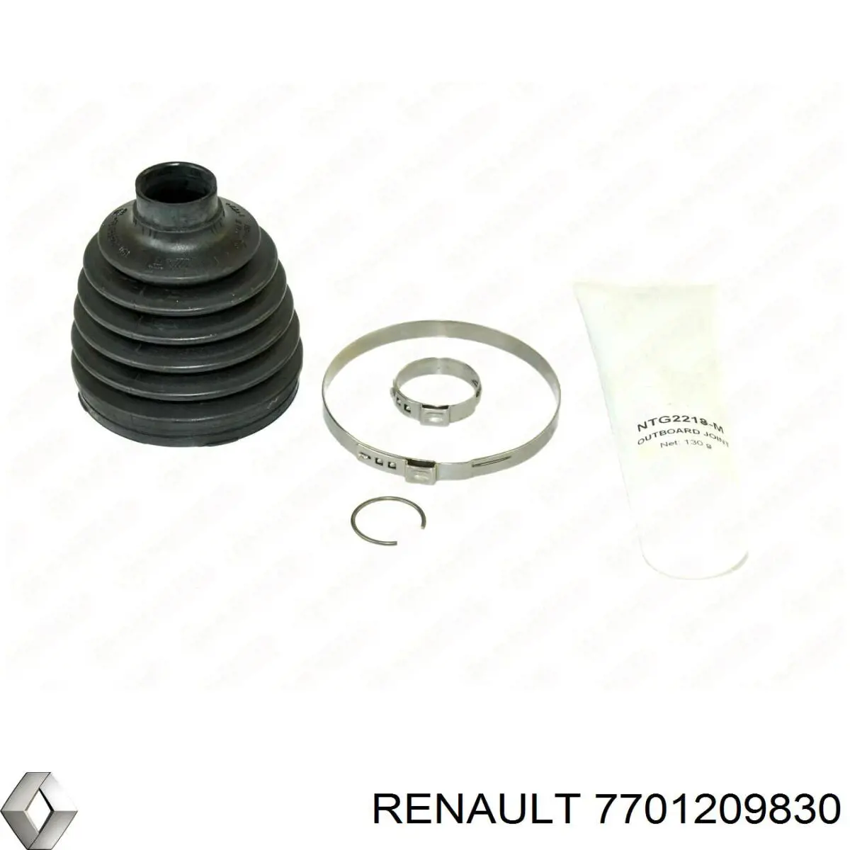 7701209830 Renault (RVI) fuelle, árbol de transmisión delantero exterior