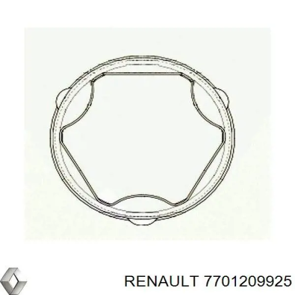 Comprar 7701209925 Renault (RVI) Fuelle de semieje delantero interior