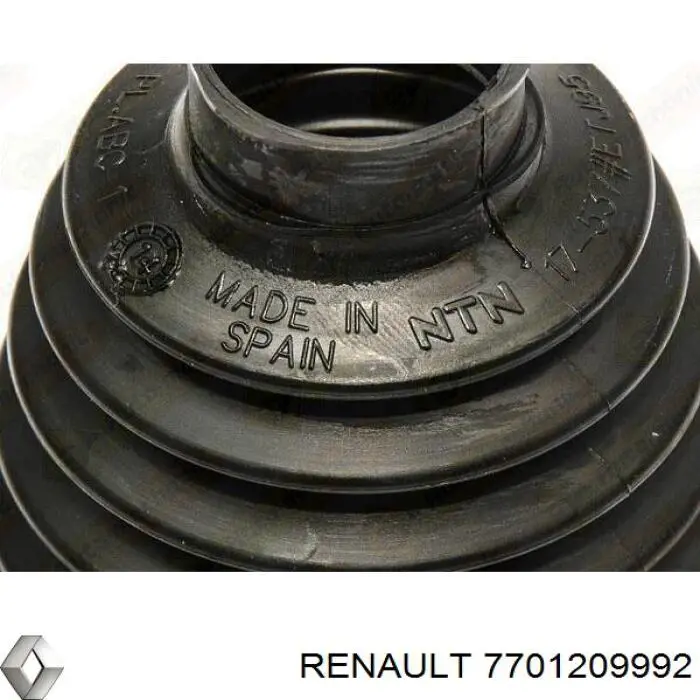 Fuelle de semieje delantero interior 7701209992 Renault (RVI)