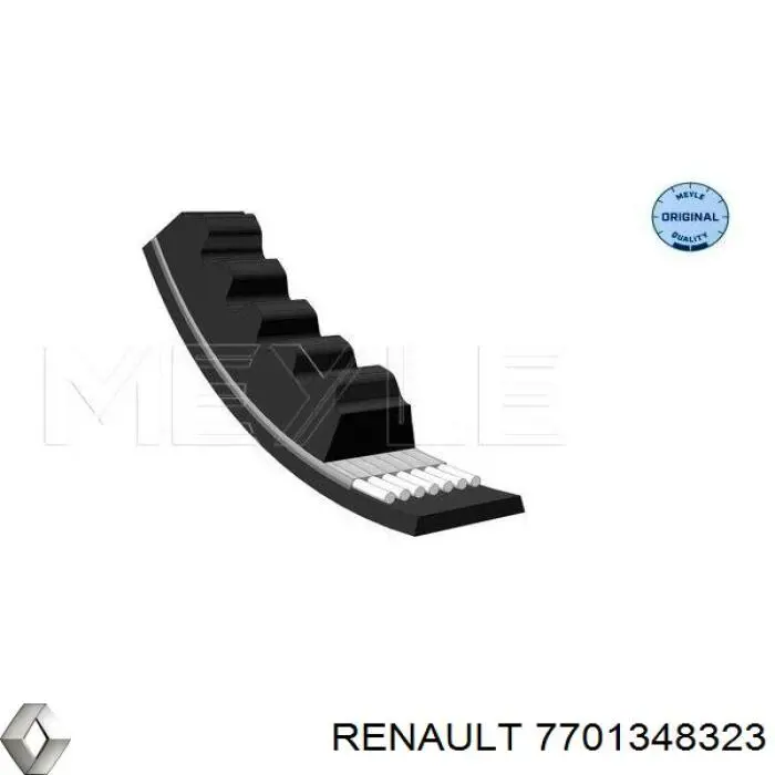 7701348323 Renault (RVI) correa trapezoidal