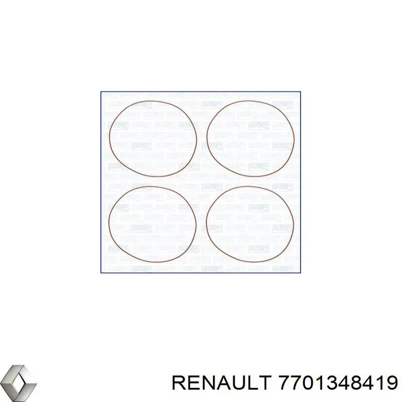 Comprar 7701348419 Renault (RVI) Juego de cojinetes de cigüeñal, estándar, STD