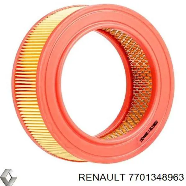 7701348963 Renault (RVI) filtro de aire