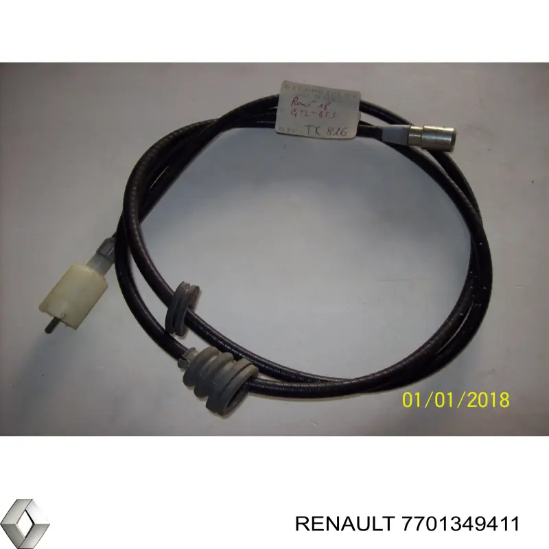 Cable velocímetro 7701349411 Renault (RVI)