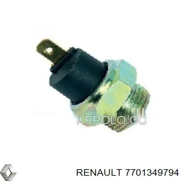 7701349794 Renault (RVI) sensor de presión de aceite