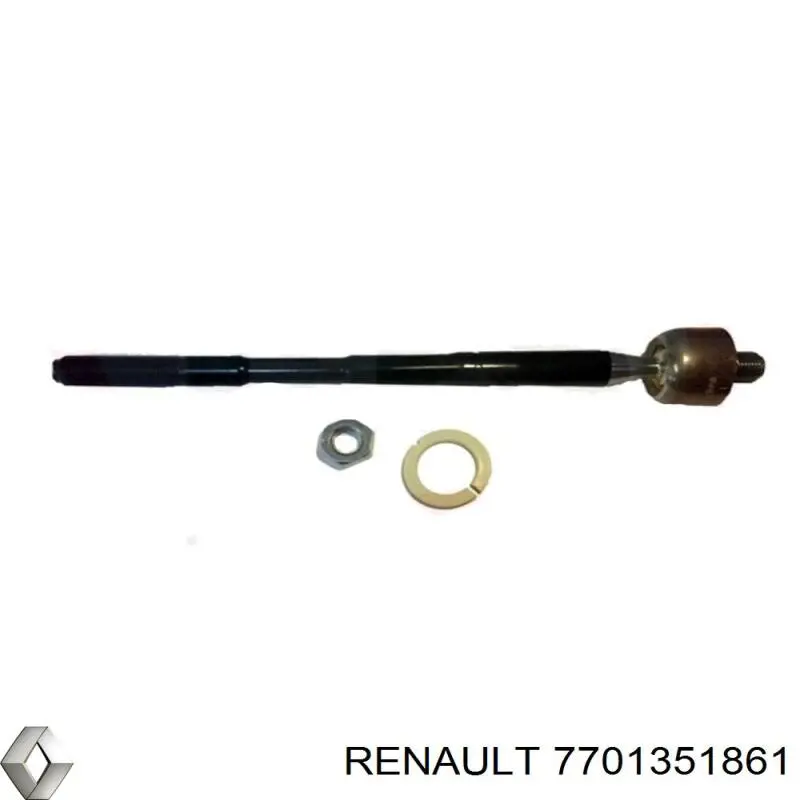 7701351861 Renault (RVI) cremallera de dirección