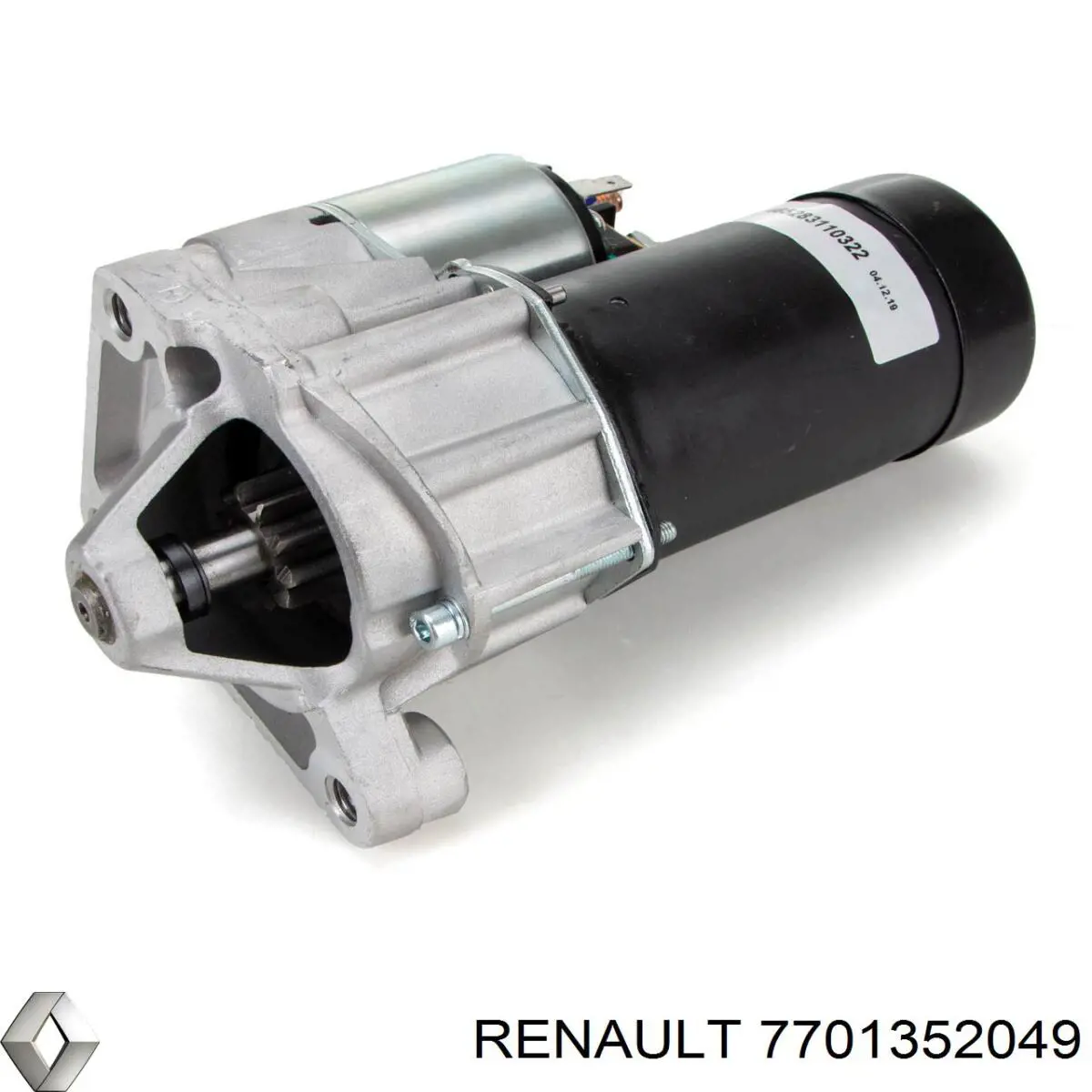 Comprar 7701352049 Renault (RVI) Motores de arranque