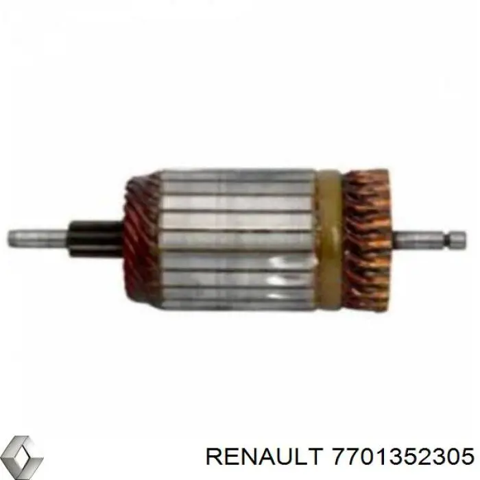 7701352305 Renault (RVI) motor de arranque
