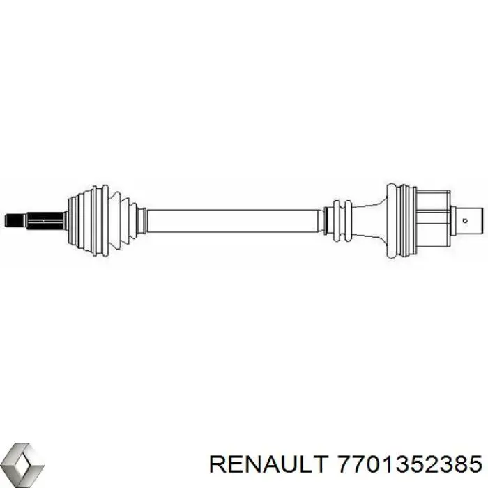 DRS617200 Open Parts árbol de transmisión delantero derecho