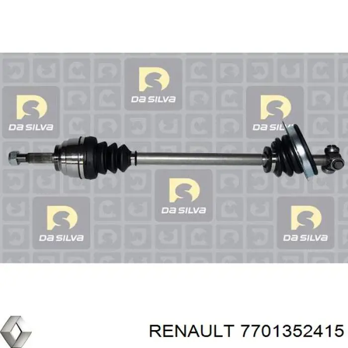 7701352415 Renault (RVI) árbol de transmisión delantero izquierdo