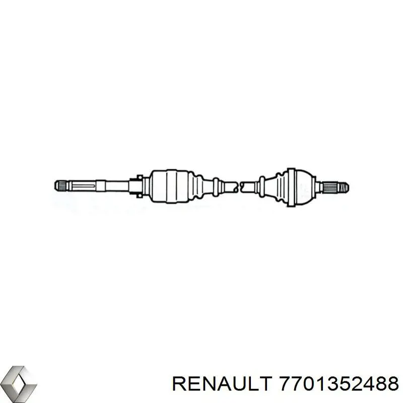 7701352488 Renault (RVI)