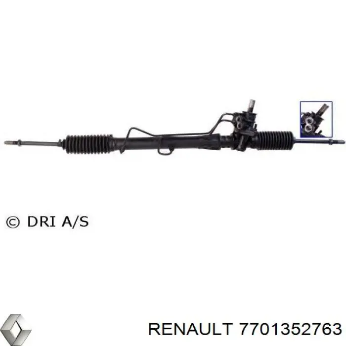 Engranaje de dirección Renault (RVI) 7701352763 precio, desde 328,87 EUR