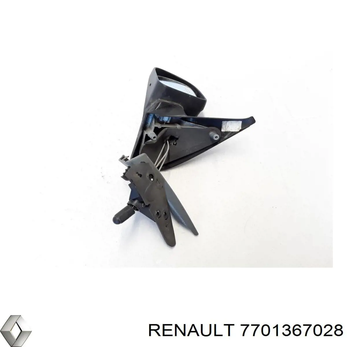 7701367028 Renault (RVI) espejo retrovisor izquierdo